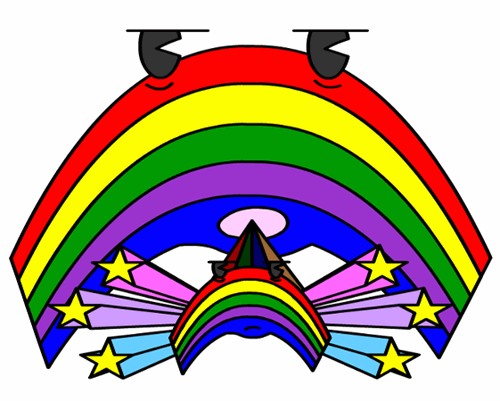 Rainbow Puke by Austin Surge