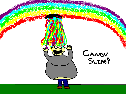 Rainbow Puke by Dan Franco