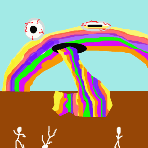 Rainbow Puke by Dan Ugarte