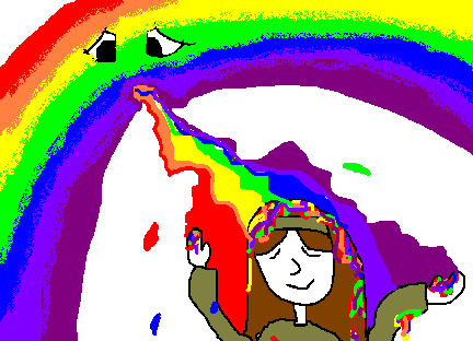Rainbow Puke by Immortal Goat