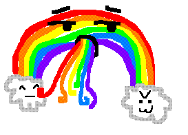 Rainbow Puke by ItsLily
