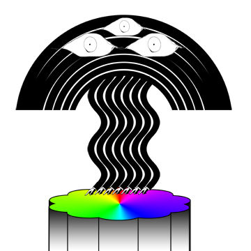 Rainbow Puke by Jeremy Zerfoss