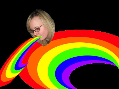 Rainbow Puke by Josh D