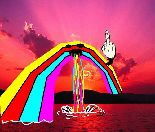 Rainbow Puke by Josh Hockenberger