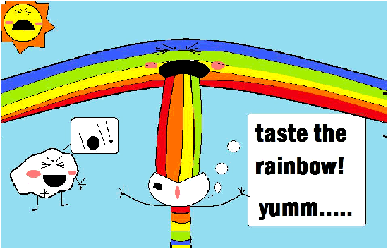 Rainbow Puke by Andy H