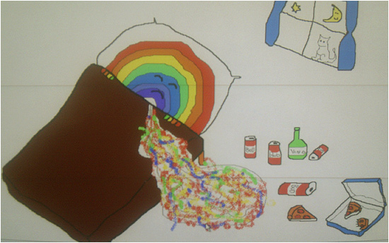 Rainbow Puke by Chris Coyne