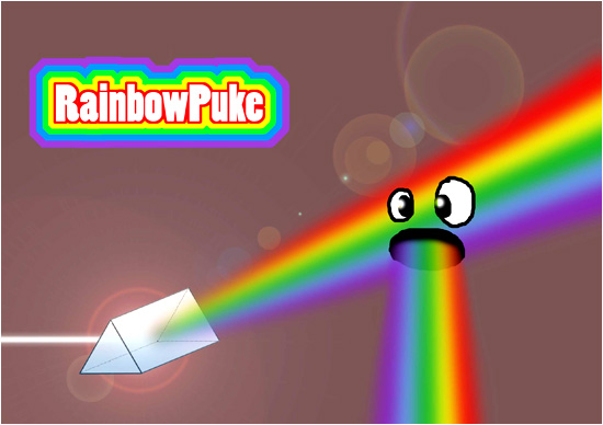 Rainbow Puke by Paddy
