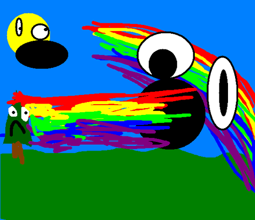 Rainbow Puke by C5Raff