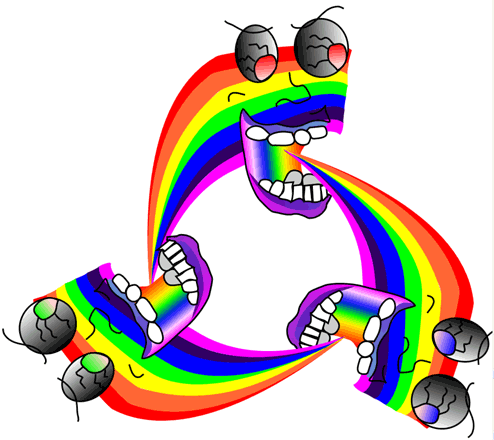 Rainbow Puke by Cory Fusting