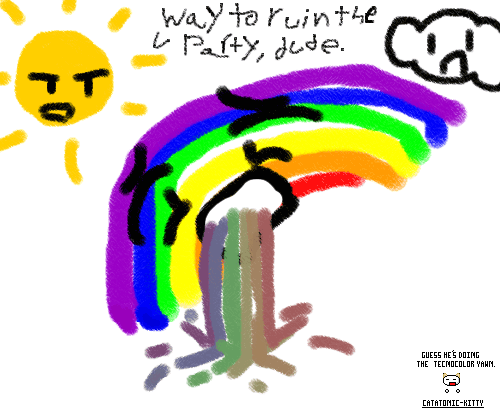 Rainbow Puke by Eowyn Richter