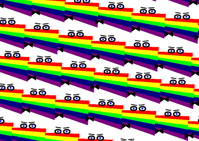 Rainbow Puke by Hille Pot