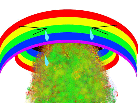 Rainbow Puke by Matthew Budd