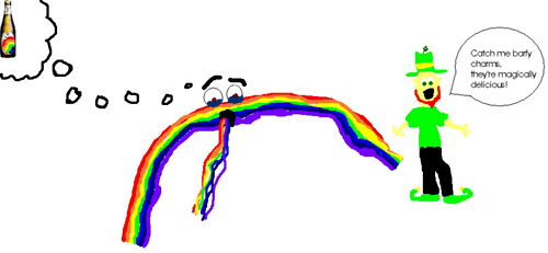 Rainbow Puke by Mike Bush
