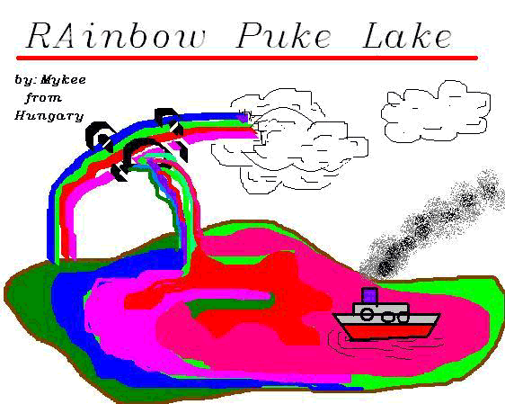 Rainbow Puke by Mykee from Hungary