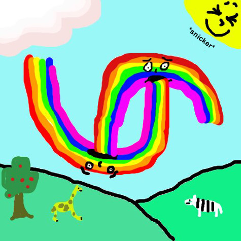 Rainbow Puke by Sam Higton