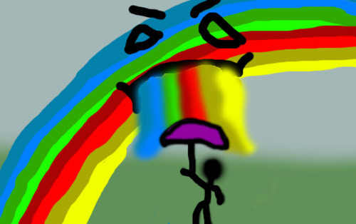 Rainbow Puke by Troy Landin