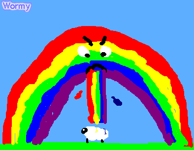Rainbow Puke by Wormy