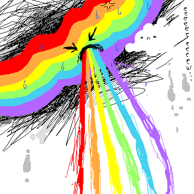 puke rainbows