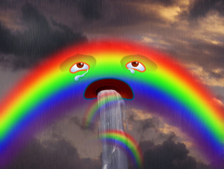 Rainbow Puke by Eric Berkemeyer