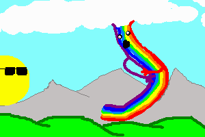 Rainbow Puke by Jimbo