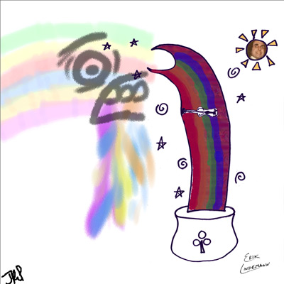 Rainbow Puke by Jonathan Pekin