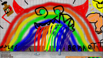 Rainbow Puke by M Andia
