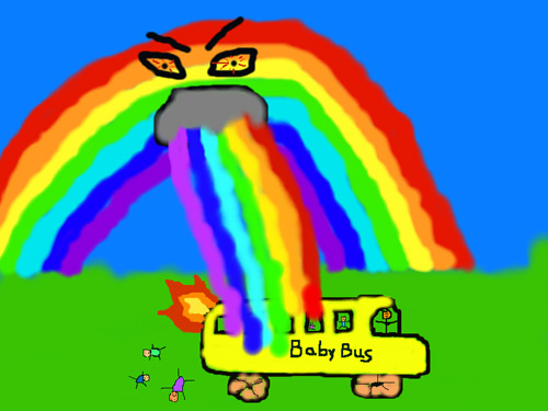 Rainbow Puke by Tim Lackhouse