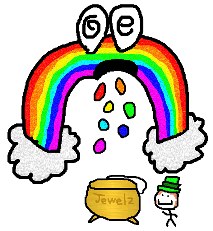 Rainbow Puke by Tony Brookfield