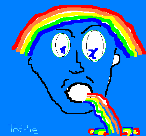 Rainbow Puke by Zach